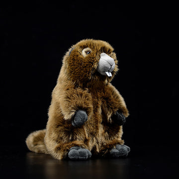 Realistic Groundhog Stuffed Animal Soft Plush Lifelike Toys
